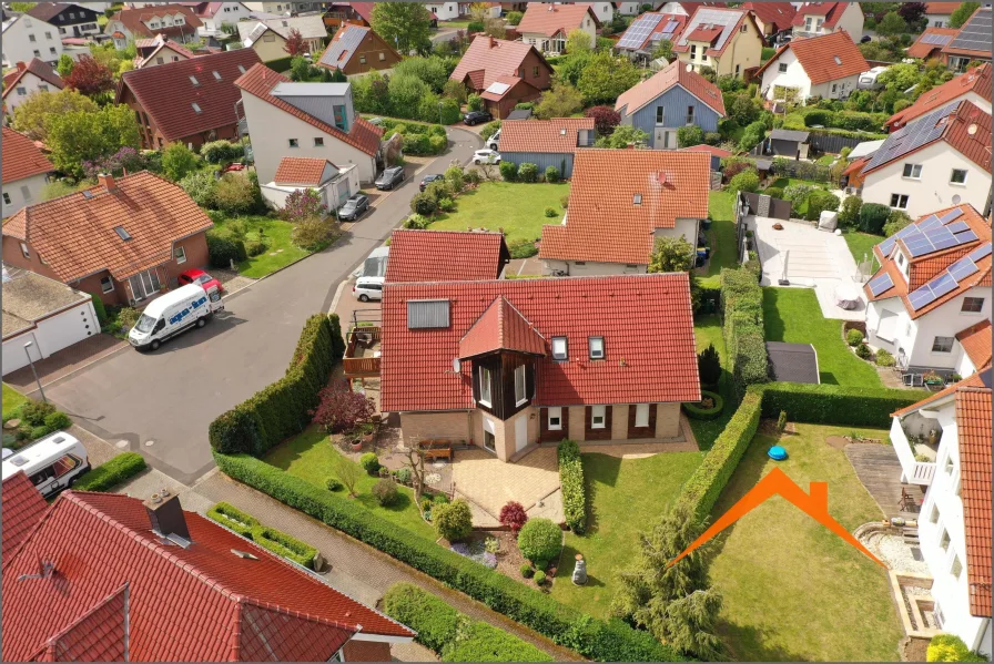 Vogelperspektive - Haus kaufen in Edermünde - Hier ist Ihr neues Zuhause. 