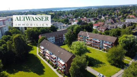 Titelbild - Wohnung kaufen in Flensburg - Flensburg-Mürwik: 3,5-Zimmer Eigentumswohnung