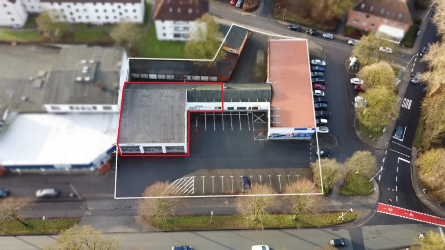 Titelbild - Halle/Lager/Produktion mieten in Flensburg - Flensburg, Schleswiger-Straße: geräumige Hallen mit Lager- und Produktionsräumen