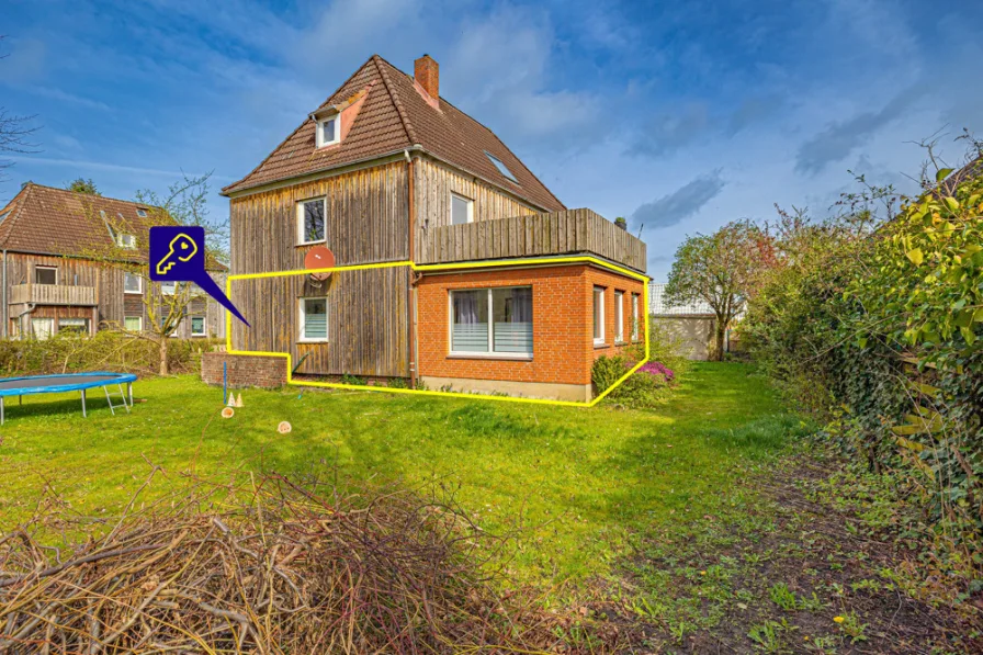 Erdgeschoss - Wohnung kaufen in Schönberg - Vermietete Erdgeschosswohnung mitten in Schönberg