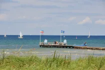 Bademole am Steiner Strand