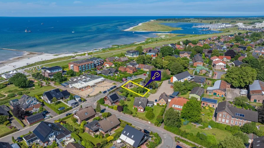 Wunderbares Grundstück in Stein - Grundstück kaufen in Stein - Traumgrundstück 2 in Stein - Ostseeblick und zu Fuß an den Strand