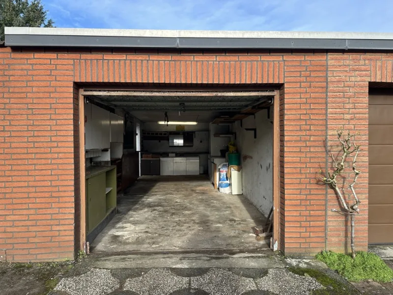 Garage mit viel Platz