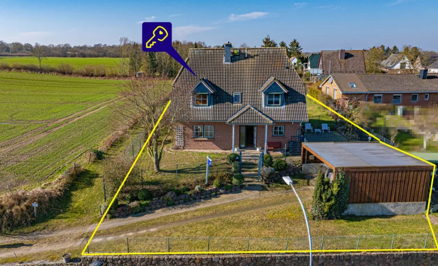 Einfamilienhaus - Haus kaufen in Panker / Gadendorf - Großzügig Wohnen in Feldrandlage - Einfamilienhaus mit Weitblick in Gadendorf