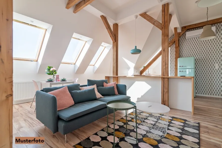 Keine Originalbilder - Wohnung kaufen in Biedenkopf - 2-Zimmer-Wohnung nebst Dachterrasse