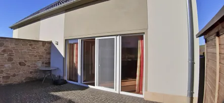 Terrasse - Haus mieten in Wallersheim - **Doppelhaushälfte in der Nähe von Prüm zu mieten**