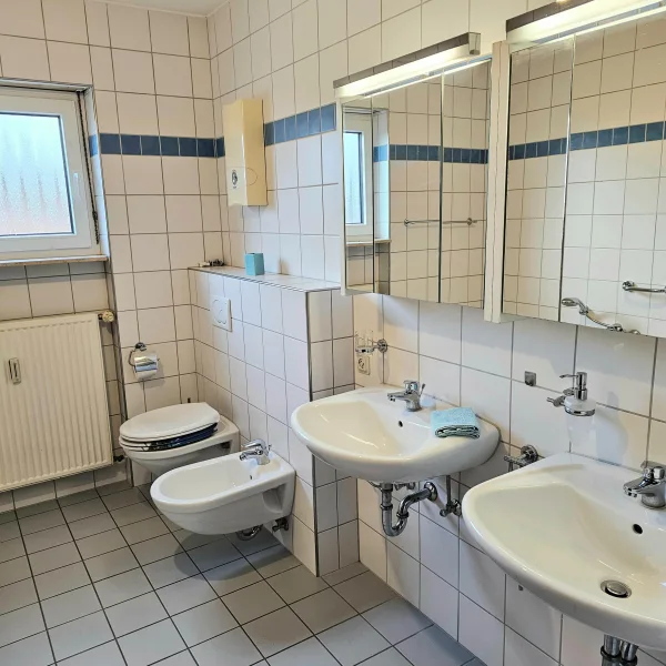 Bäder m. Wanne  u. Dusche EG,OG,DG