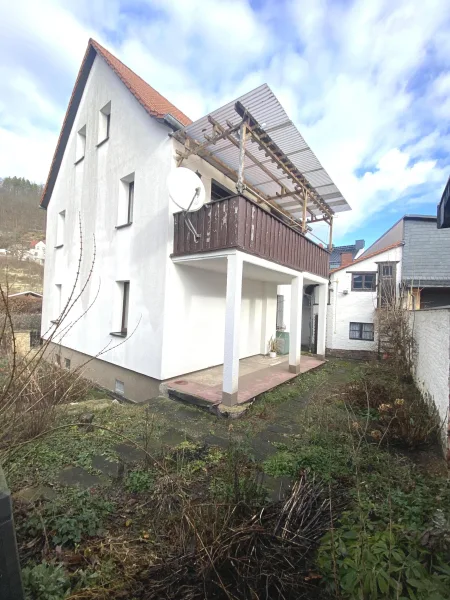 Gartenblick  Terrasse/Balkon