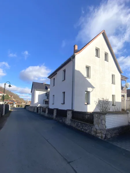 Westansicht - Haus kaufen in Rudolstadt - Einmalige Gelegenheit! Kaufen und einziehen!