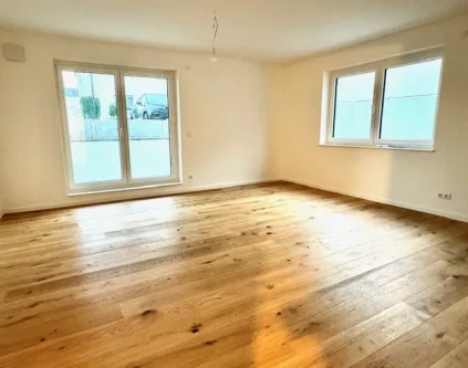 Wohnzimmer - Wohnung kaufen in Dreieich / Götzenhain - *** REDUZIERT, letzte TOP Neubau-Wohnung , 3,5 Zimmer mit Freisitz/Terrasse in Götzenhain***