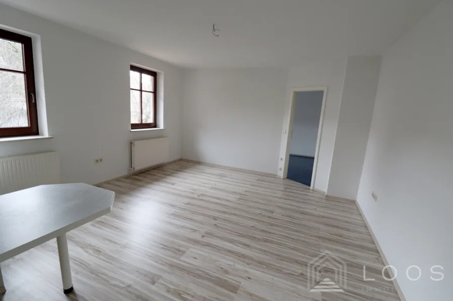 Wohnzimmer - Wohnung mieten in Herzberg/Elster - Niedliche 2-Raumwohnung im Herzen von Herzberg