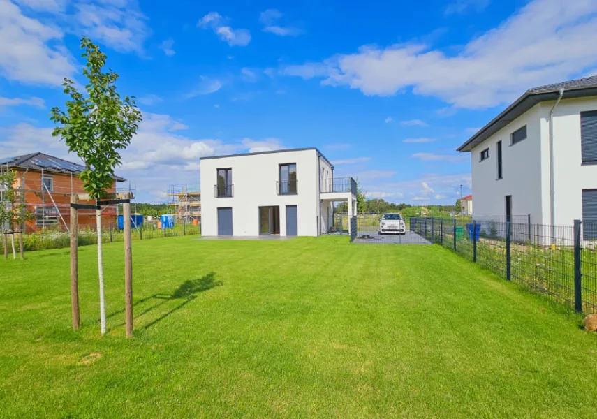 Bild vom Verkäufer erstellt - Haus kaufen in Zossen - PROVISIONSFREI für Käufer/in: Neubau-Erstbezug mit Waldblick auf 1.082 m² Süd-West-Grdst. nahe Motzener See