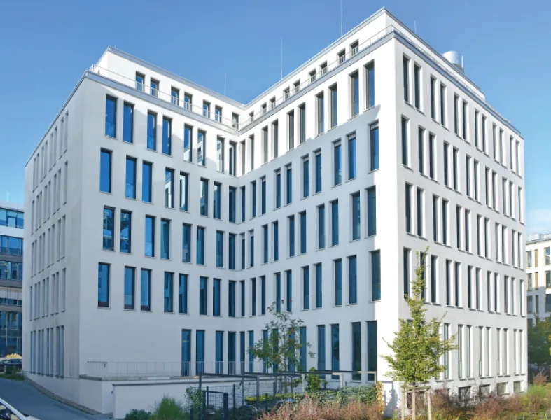 Gebäudeansicht - Büro/Praxis mieten in Berlin - PROVISIONSFREI für Mieter/in: Büroflächen in Berlin-Adlershof nahe S-Bahnhof . 