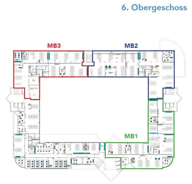 Grundriss 6.OG