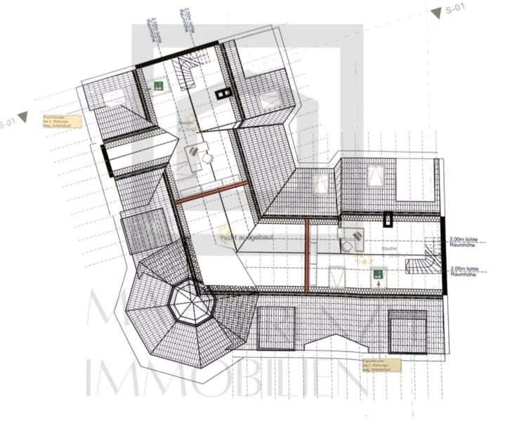 Grundriss Dachausbau DG