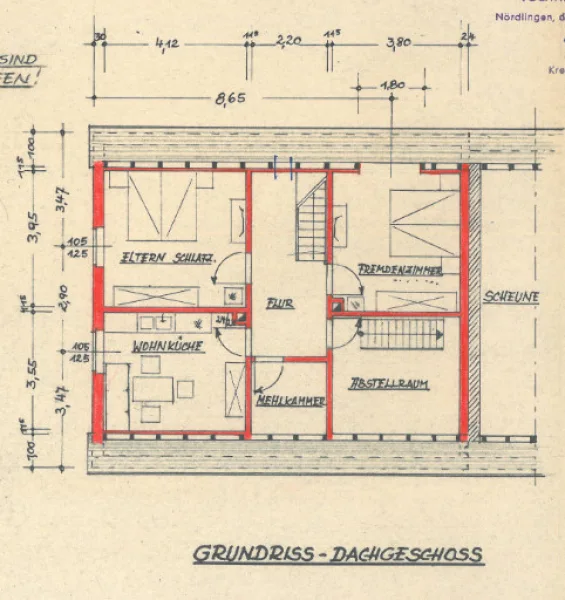 Grundriss DG