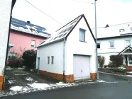 Garage mit viel Stauraum