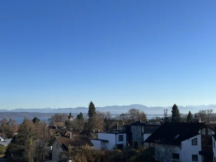 Weitblick See+Berge - Wohnung mieten in Tutzing - Erstbezug: hochwertig ausgestattete 2-3-Zi-Whg mitfantastischem Panoramablick