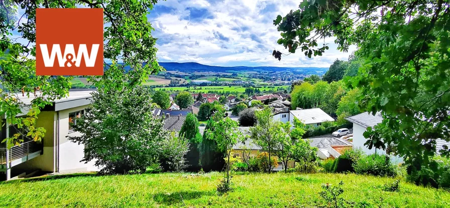 Panoramablick von oben