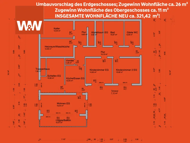 Umbau/Erweiterung Erdgeschoss