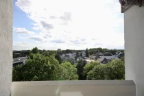 Blick vom Balkon