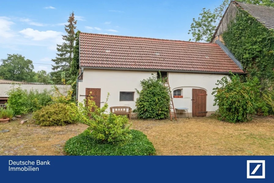 Nebengelass - Haus kaufen in Lindow - Charmantes Zweifamilienhaus mit historischem Flair und vielseitigen Nutzungsmöglichkeiten in Lindow