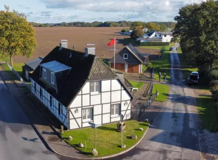 Ansicht 12a Giebel - Haus kaufen in Schieren - Solide Doppelhaushälfte mit großem Grundstück in beliebter Lage nahe Bad Segeberg