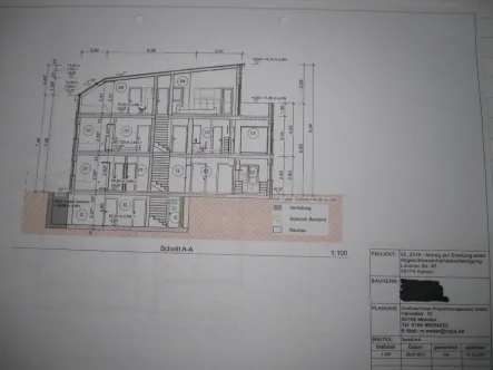 seiten Ansicht - Wohnung kaufen in Kamen - * **59174 Kamen, Hochwertige Penthaus-Wohnung+Garten+Stelplatz+ für 599.000 EUR zuverkaufen***