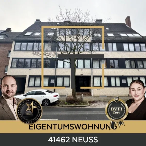 Folie1 - Wohnung kaufen in Neuss - Attraktive 3-Zimmer-Eigentumswohnung in Neuss – Kapitalanlage mit Potenzial!