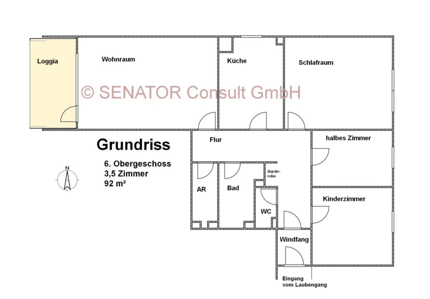 aktueller Grundriss