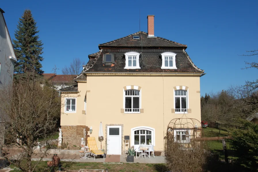  - Haus kaufen in Gera / Langenberg - Jugendstil Villa  im neuen Glanz