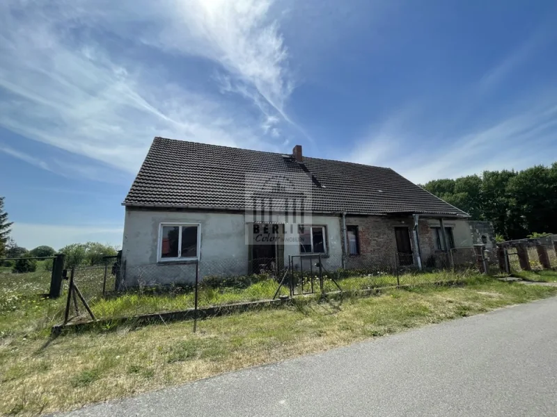 Frontansicht - Haus kaufen in Knorrendorf / Kastorf - Zweifamilienhaus mit einem Grundstück von 9.488 m²+ 3 Weitere Grundstücke, nur 65 km von der Ostsee!