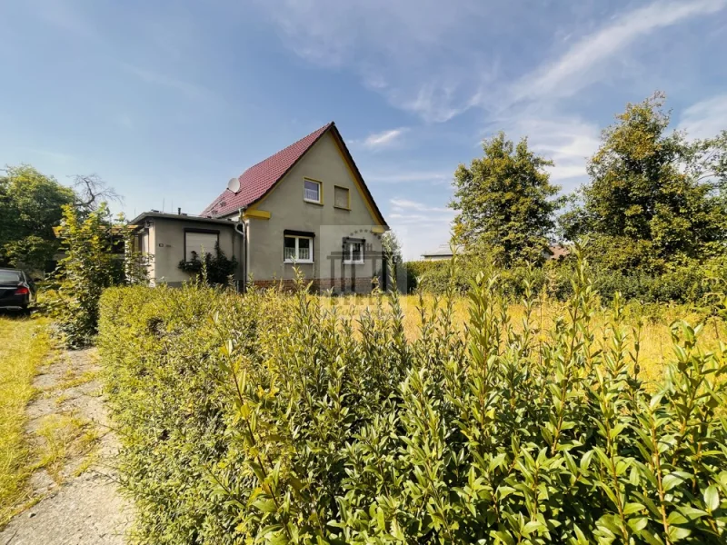 Gartenbereich - Blick in Richtung Immobilie