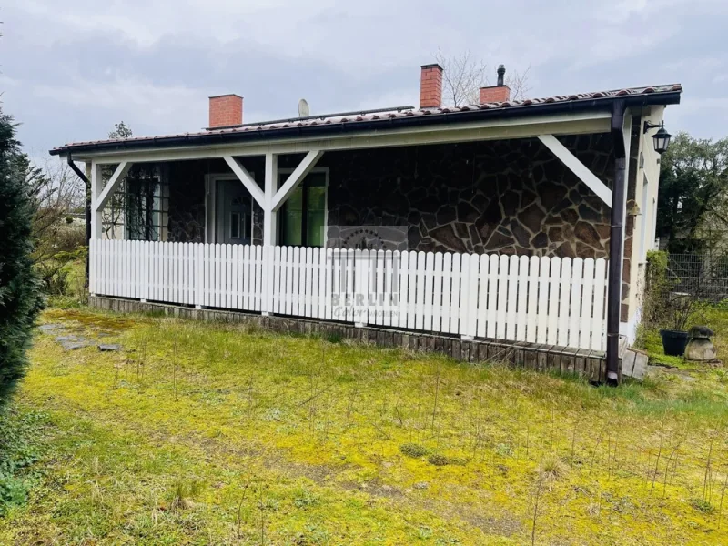 Bungalow - Ansicht in Richtung Terrasse