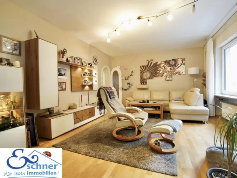 Willkommen! - Wohnung kaufen in Griesheim - Familienzeit in Griesheim:Beeindruckende 4-Zimmer-Wohnung mit Terrasse und Garten