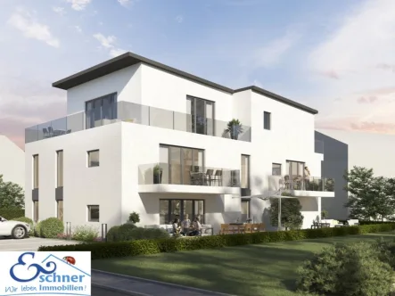 Willkommen! - Wohnung kaufen in Ginsheim-Gustavsburg - Moderne 4-Zimmer-Wohnung mit Balkon und Aufzug