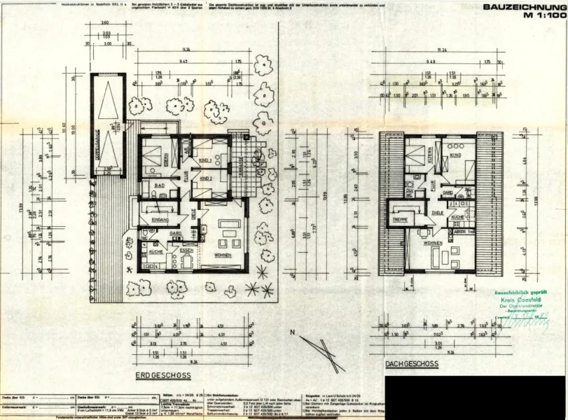 Grundriss Erd- und Dachgeschoss_Exposé