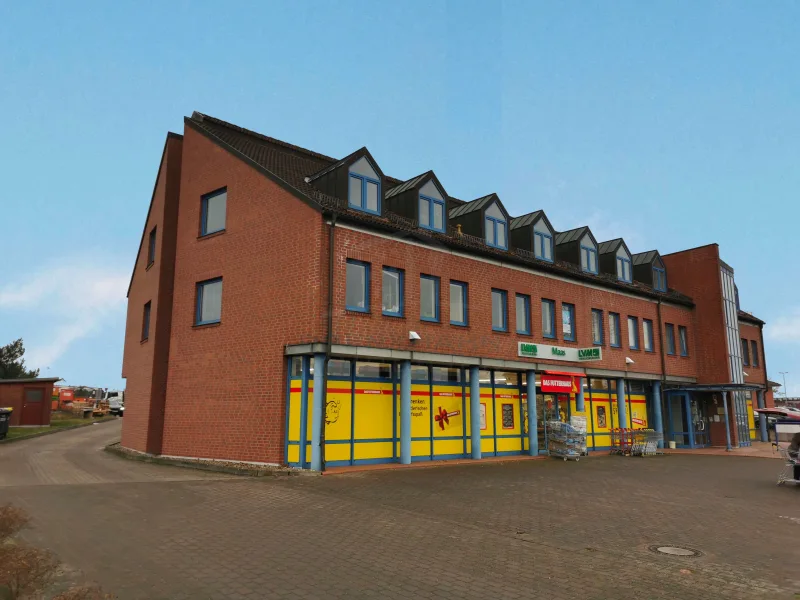 Außenansicht - Büro/Praxis mieten in Waren (Müritz) - Moderne Büroflächen 80m² - 240m² + 675m² Laden-, Praxis- Ausstellungsfläche in Waren Ost