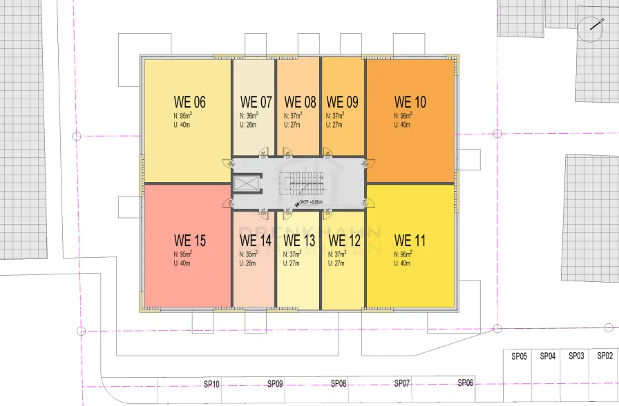 Grundriss OG Planungsstudie