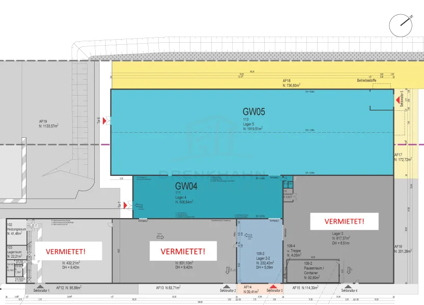 Hallenplan