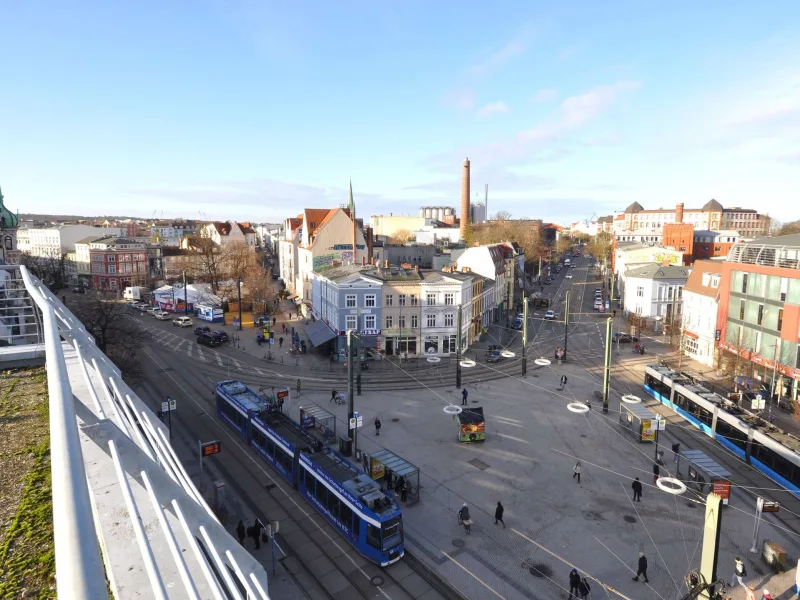 Blick auf den Doberaner Platz