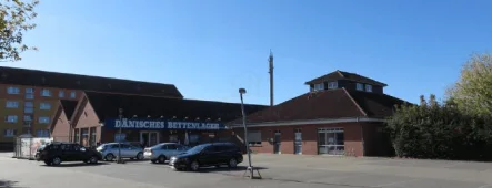 Ansicht Vorderseite - Büro/Praxis mieten in Osterburg (Altmark) - Einzelhandels-, Dienstleistungs-, Praxis- und Ausstellungsfläche in Osterburg/Stendal