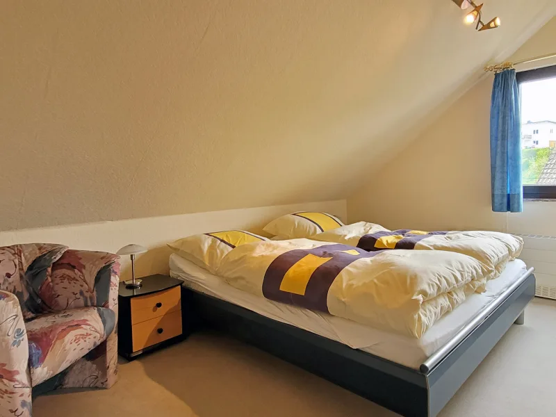 Schlafzimmer im Dachgeschoss