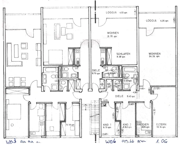 Grundriss 1.OG