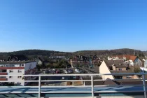 Blick vom großen Balkon