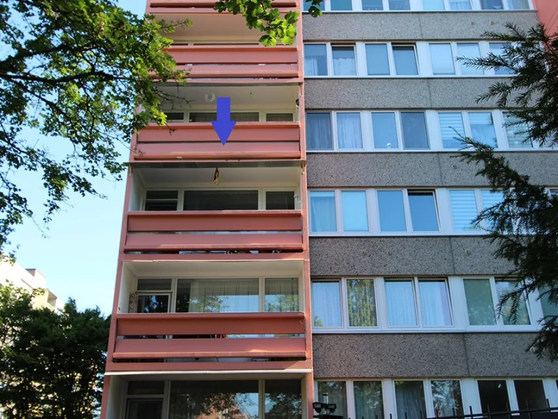 Außenansicht Balkon