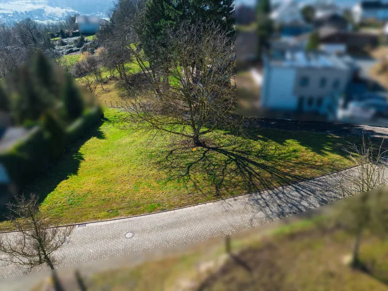 MANNELLA Immobilienservice Hennef - Grundstück kaufen in Hennef (Sieg) - MANNELLA *Traumgrundstück.Traumsicht.Traumhaus* Grundstück in beeindruckender Höhenlage