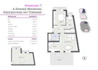 Grundriss Wohnung 7