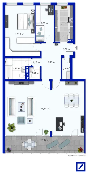 digitaler Grundriss