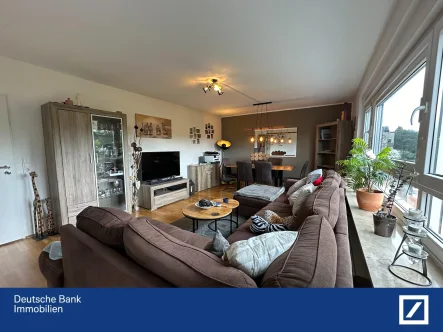 Wohnzimmer - Wohnung kaufen in Bochum - Helle 3 Zimmer Wohnung mit Balkon im Herzen von Höntrop